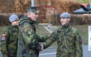 Velitel německých sil podpory v Rakovníku