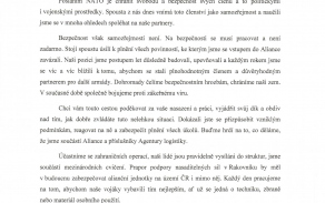 Otevřený dopis zástupce ředitele